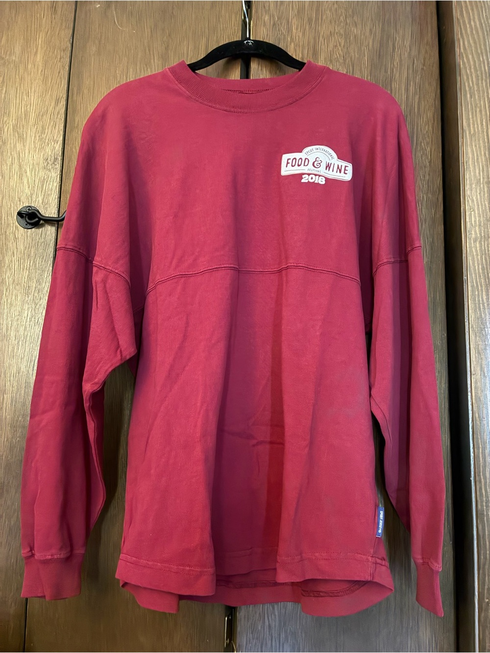 Disney Epcot Food & Wine 2018 Red Graphic Spirit Jersey